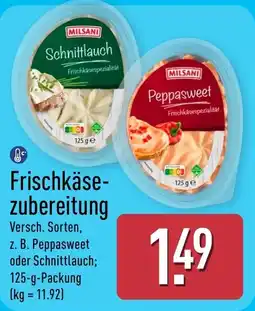 Aldi Nord Milsani Frischkäsezubereitung Angebot