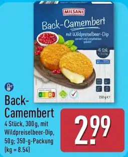 Aldi Nord Milsani Back-Camembert Angebot