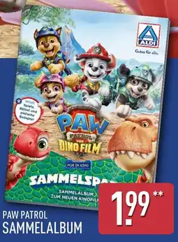 Aldi Nord Paw patrol sammelalbum Angebot