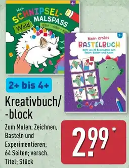 Aldi Nord Kreativbuch/-block Angebot