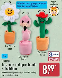 Aldi Nord TOYLINO Tanzende und sprechende Plüschfigur Angebot