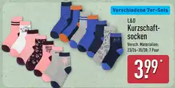Aldi Nord L&D Kurzschafsocken Angebot