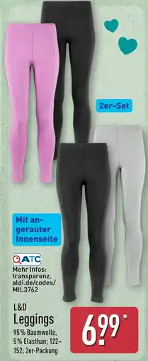Aldi Nord L&D Leggings Angebot