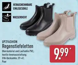 Aldi Nord UP2FASHION Regenstiefeletten Angebot