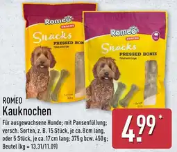 Aldi Nord Romeo Kauknochen Angebot