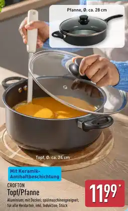 Aldi Nord CROFTON Topf/Pfanne Angebot