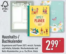 Aldi Nord Haushalts-/Buchkalender Angebot