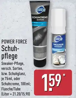 Aldi Nord POWER FORCE Schuhpflege Angebot
