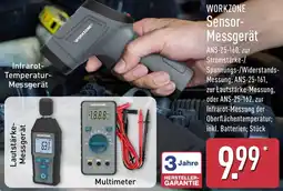 Aldi Nord WORKZONE Sensor-Messgerät Angebot