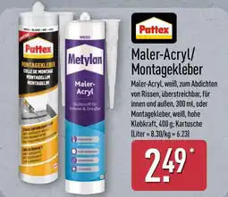 Aldi Nord Pattex Maler-Acryl/Montagekleber Angebot