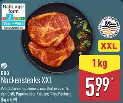 Aldi Nord BBQ Nackensteaks XXL Angebot