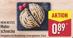 Aldi Nord MEIN BESTES Mohnschnecke Angebot