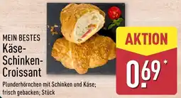 Aldi Nord MEIN BESTES Käse-Schinken-Croissant Angebot