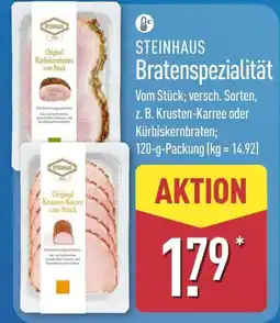 Aldi Nord STEINHAUS Bratenspezialität Angebot