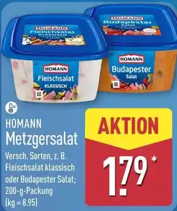 Aldi Nord HOMANN Metzgersalat Angebot