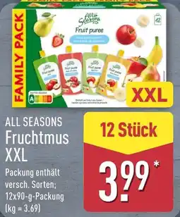 Aldi Nord All Seasons Fruchtmus Angebot