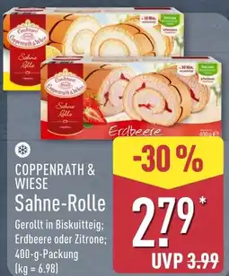 Aldi Nord COPPENRATH & WIESE Sahne-Rolle Angebot