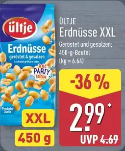 Aldi Nord ültje Erdnüsse XXL Angebot
