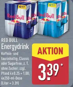 Aldi Nord Red Bull Energydrink Angebot