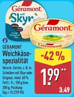 Aldi Nord Géramont Weichkäse Angebot