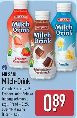 Aldi Nord MILSANI Milch-Drink Angebot