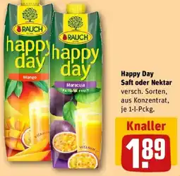 REWE RAUCH Happy Day Saft oder Nektar Angebot