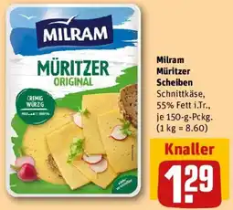 REWE Milram Müritzer Scheiben Angebot