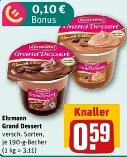 REWE Ehrmann Grand Dessert Angebot