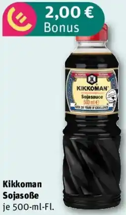 REWE Kikkoman Sojasoße Angebot