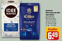 REWE Darboven Eilles Gourmet oder Idee Kaffee Angebot