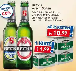 Hol'ab Getränkemarkt Beck's Angebot