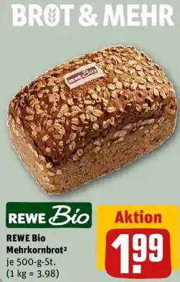 REWE REWE Bio Mehrkornbrot Angebot