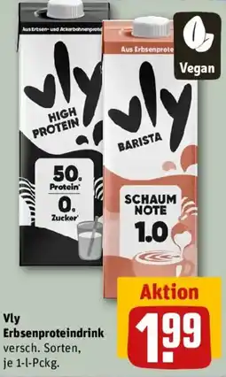 REWE Vly Erbsenproteindrink Angebot