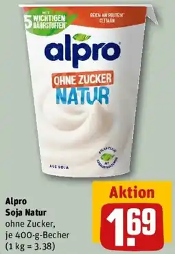 REWE Alpro Soja Natur Angebot