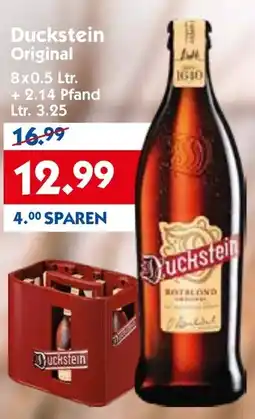 Hol'ab Getränkemarkt Duckstein Original Angebot