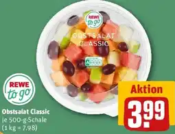 REWE REWE to go Obstsalat Classic Angebot