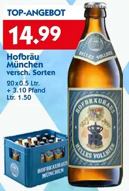 Hol'ab Getränkemarkt Hofbräu München Angebot