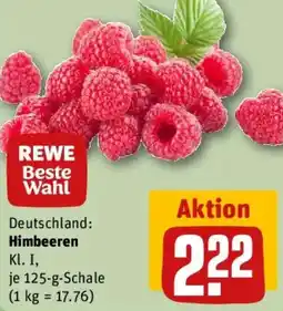 REWE Himbeeren Angebot