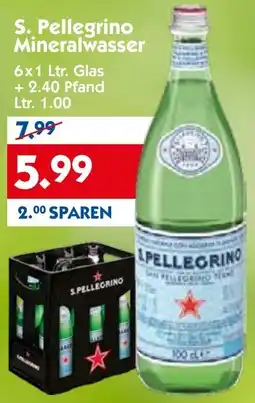 Hol'ab Getränkemarkt S. Pellegrino Mineralwasser Angebot