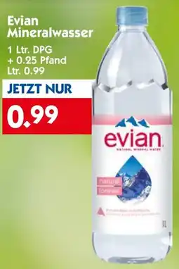 Hol'ab Getränkemarkt Evian Mineralwasser Angebot