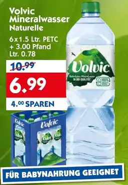 Hol'ab Getränkemarkt Volvic Mineralwasser Naturelle Angebot