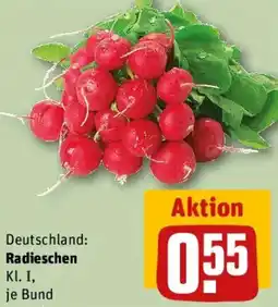 REWE Radieschen Angebot