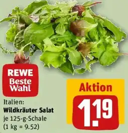 REWE Wildkräuter Salat Angebot