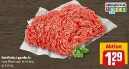 REWE Hackfleisch gemischt Angebot