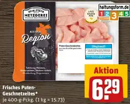 REWE Frisches Puten-Geschnetzeltes Angebot