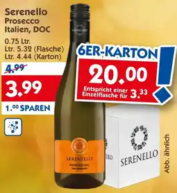 Hol'ab Getränkemarkt Serenello Prosecco Italien, DOC Angebot
