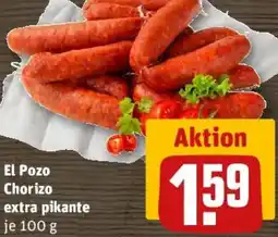 REWE El Pozo Chorizo extra pikante Angebot