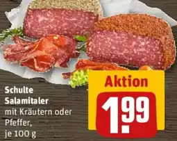 REWE Schulte Salamitaler Angebot