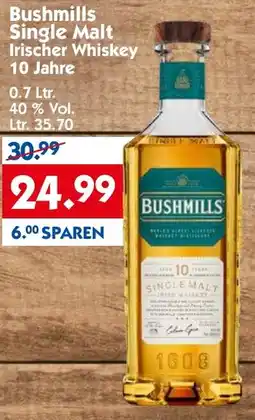 Hol'ab Getränkemarkt Bushmills Single Malt Irischer Whiskey 10 Jahre Angebot