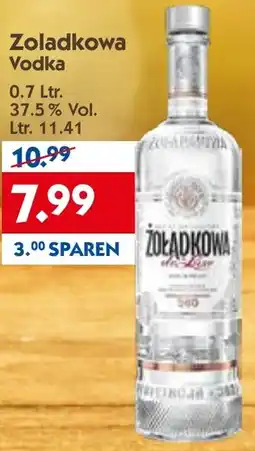 Hol'ab Getränkemarkt Zoladkowa Vodka Angebot